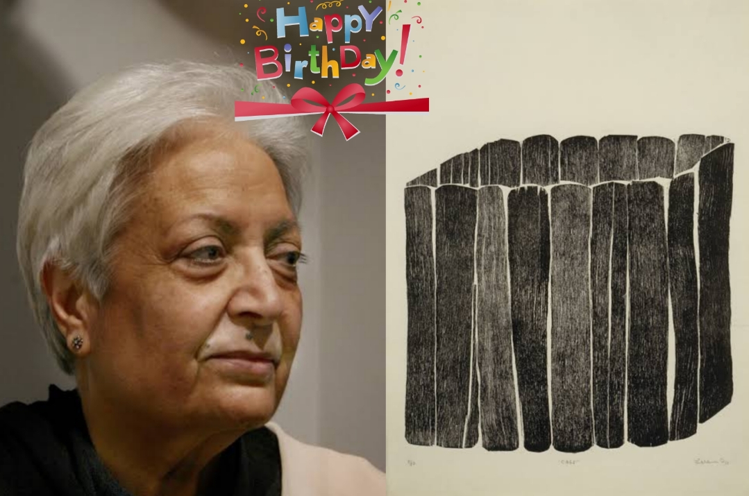Google Doodle celebrates artist Zarina Hashmi's 86th birthday